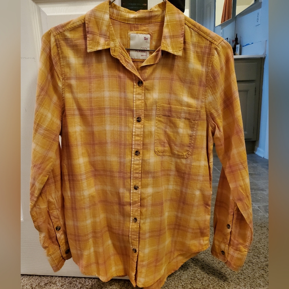 Woman's flannel shirt